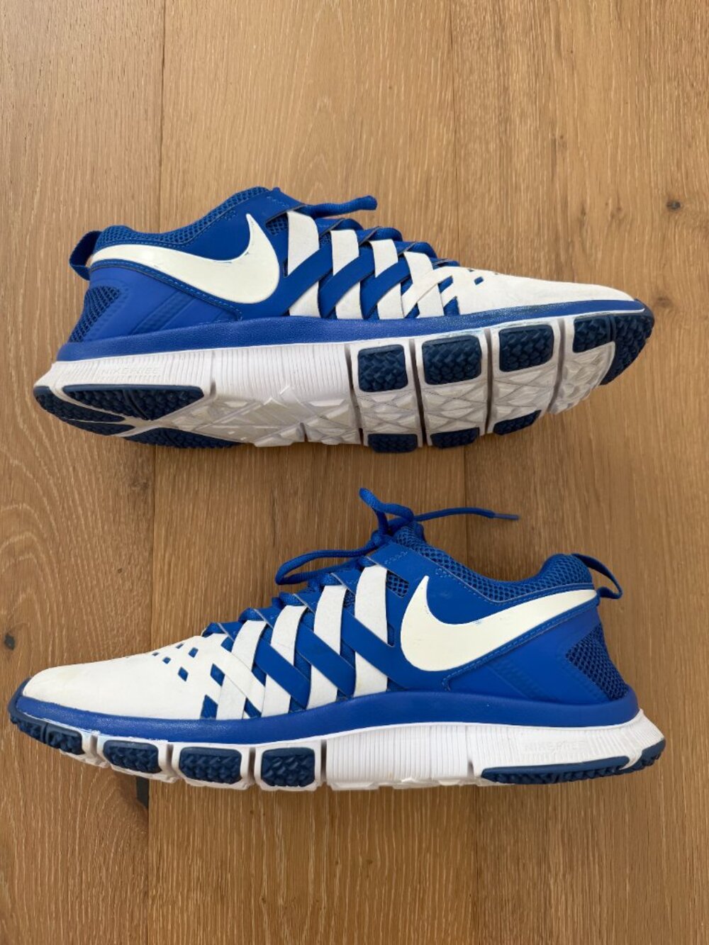 Nike Shoes Men 12 Free Trainer 5.0 TB Game Royal Blue White 579811-402 Sneakers - Picture 7 of 16